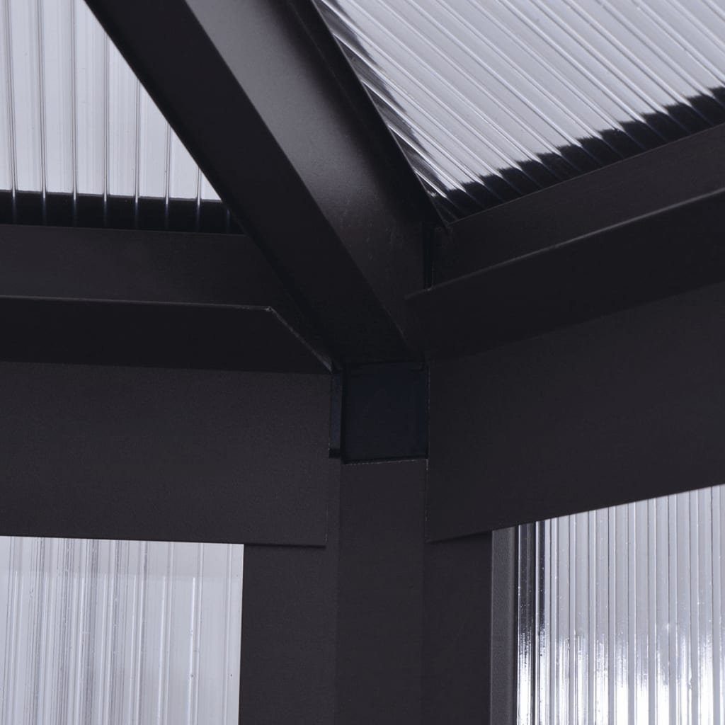 vidaXL Gewächshaus Gewächshaus Alumini...