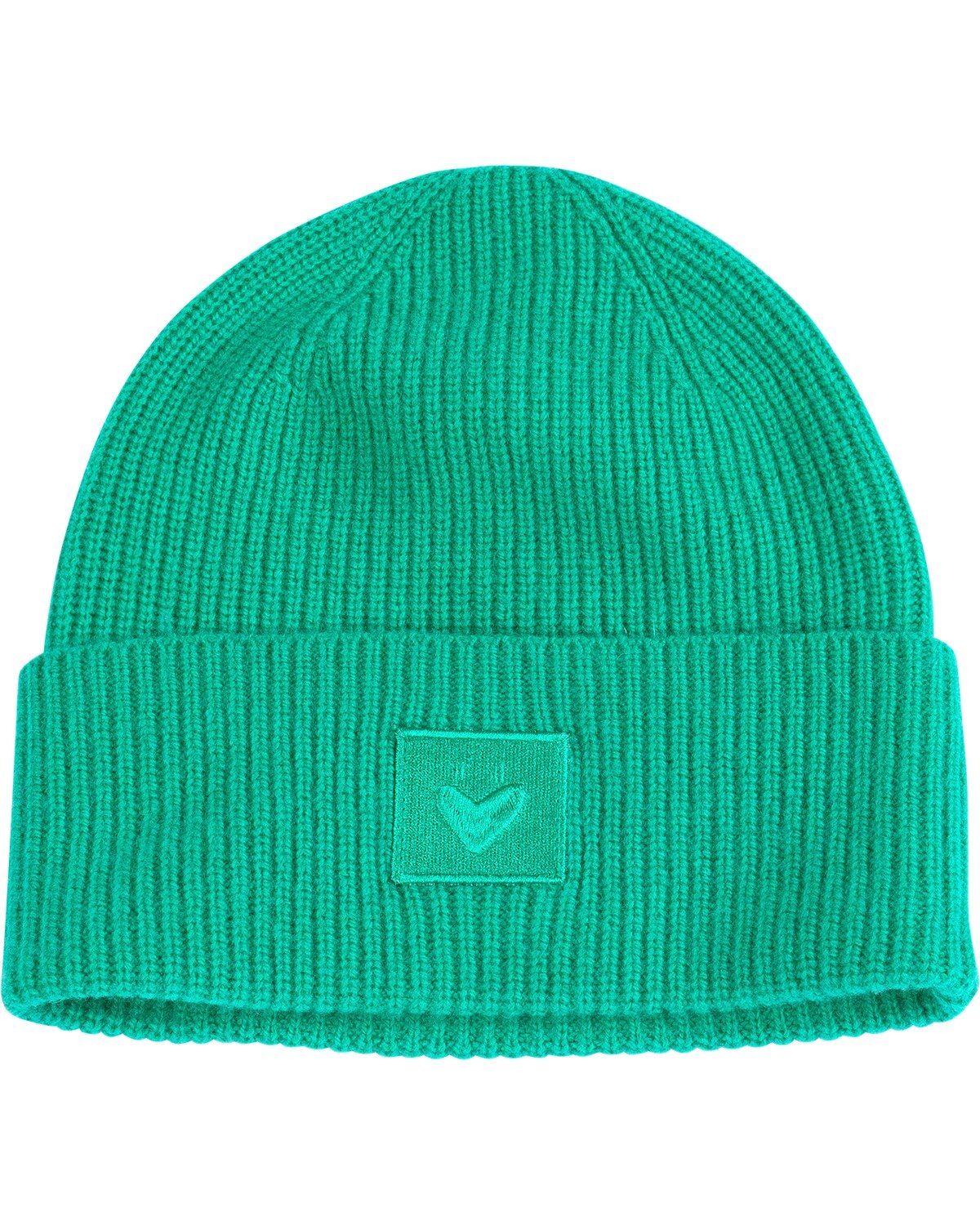 ValenaL Strickmütze Lieblingsstück evergreen Strickbeanie