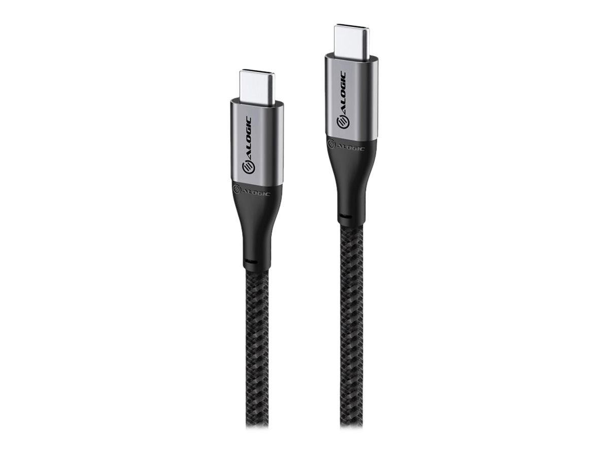 ALOGIC USB Kabel USB 2.0 USB-C to USB-C 5A/480Mbps 1.5m grau USB-Kabel