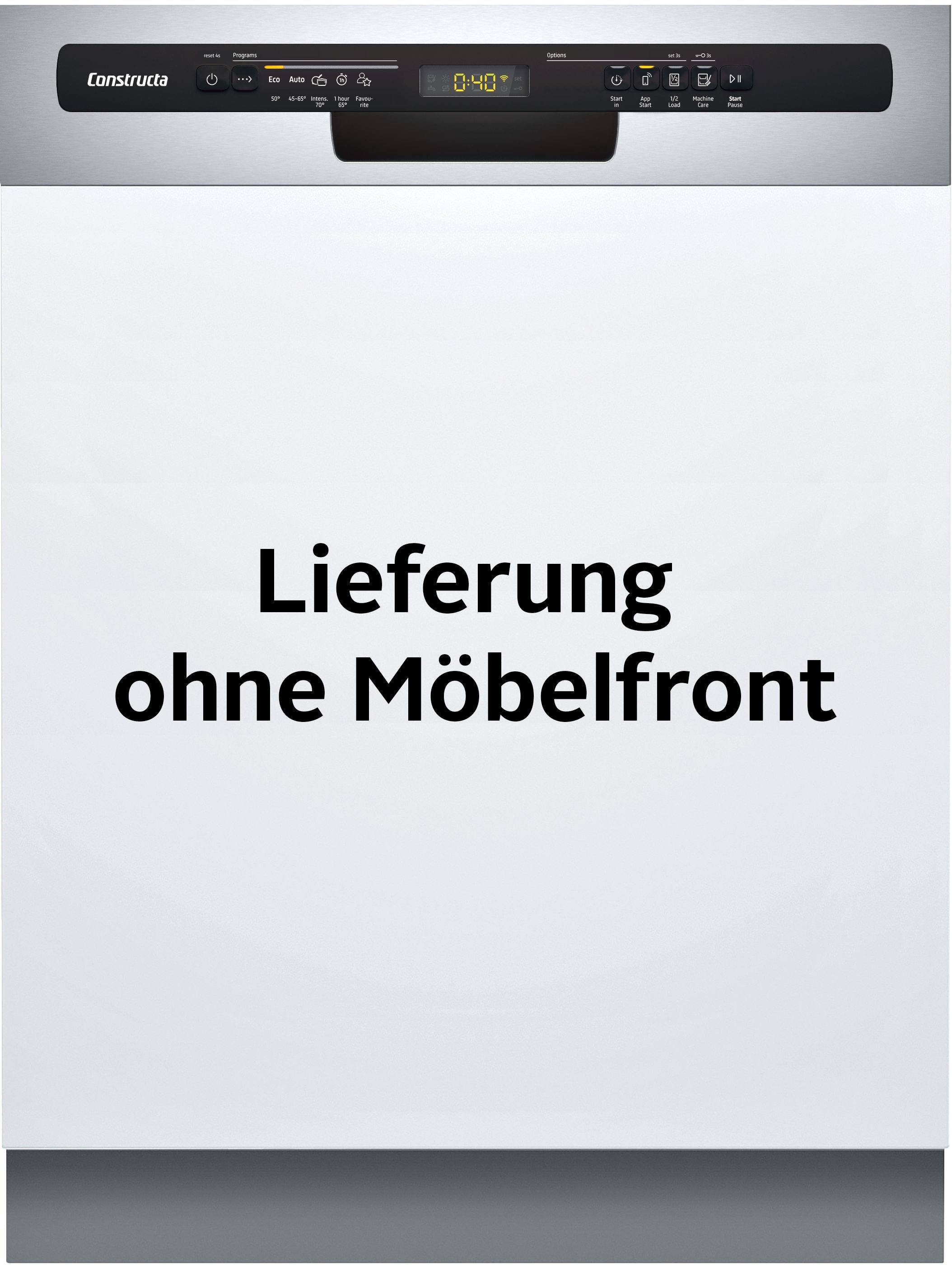 Constructa teilintegrierbarer Geschirrspüler CG5IS03ITE, 13 Maßgedecke