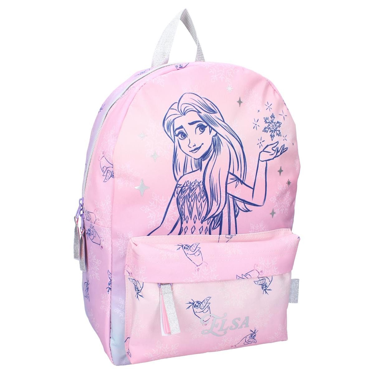 Vadobag Kinderrucksack Die Eiskönigin Frozen II Glowing Lights (1-tlg), 10 Liter