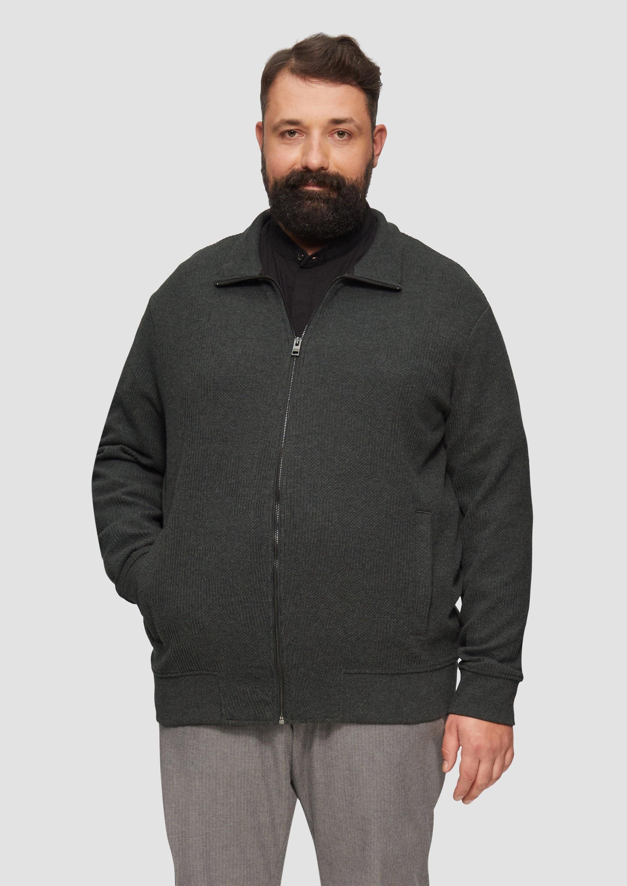 s.Oliver Sweatjacke Sweatshirt Jacke Sweatjacke aus günstig online kaufen