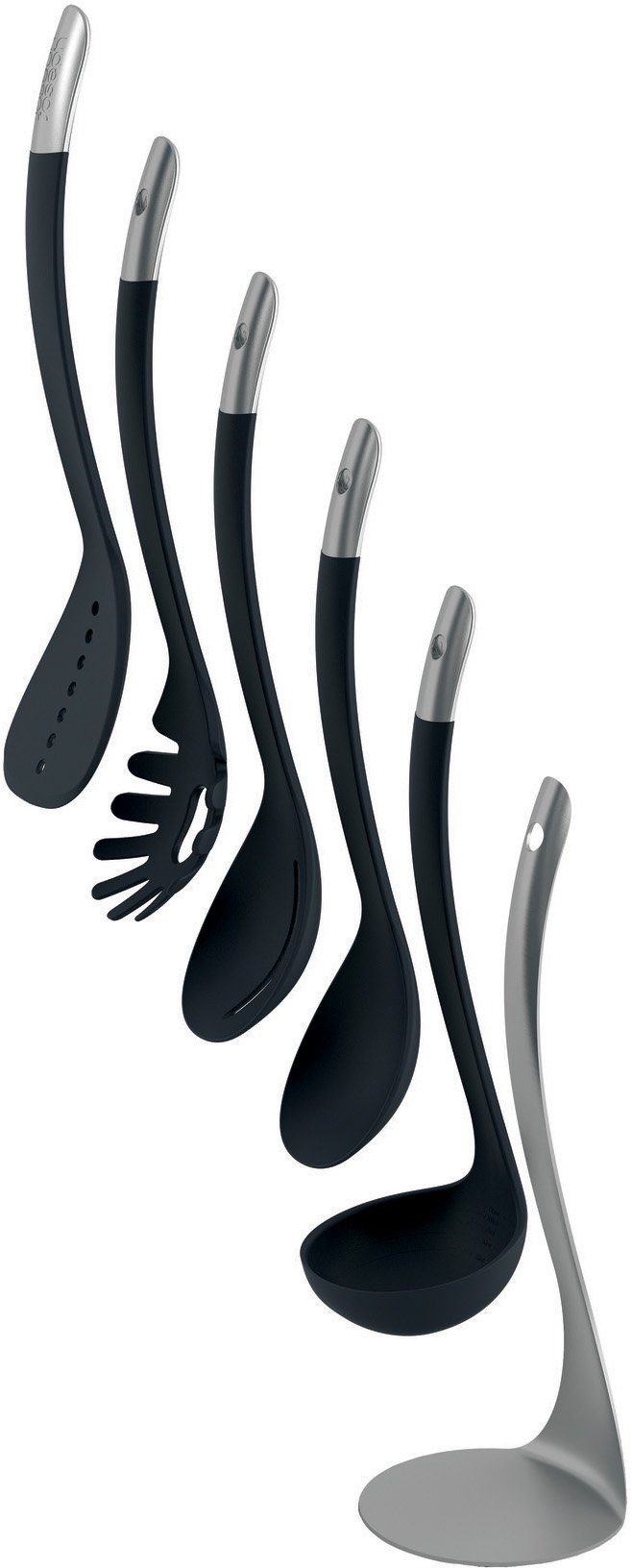 Joseph Joseph Kochbesteck-Set (Set, 6-tlg), inkl. magnetischem Ständer