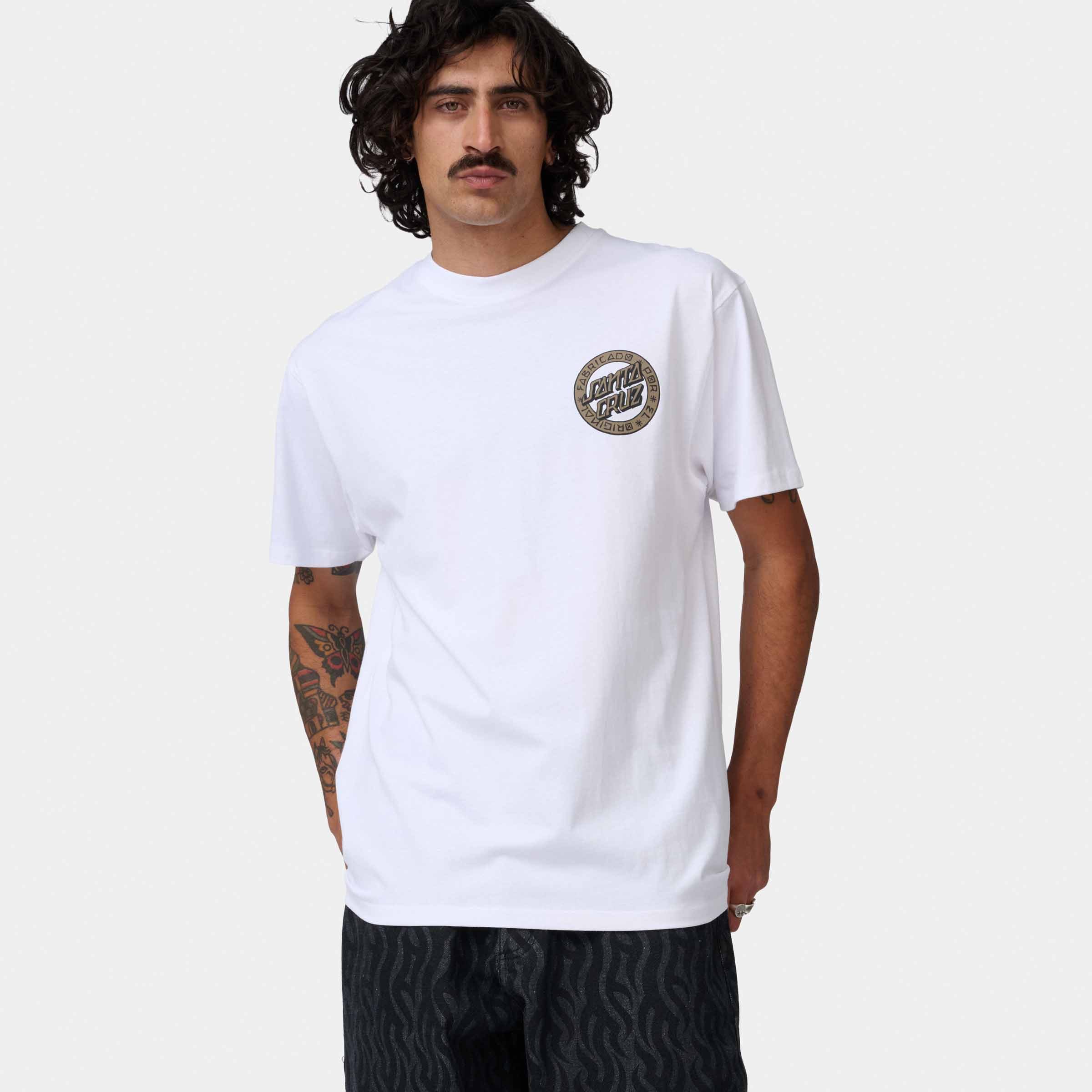 Santa Cruz T-Shirt aus Baumwolle, leichtes Material, für den Alltag günstig online kaufen