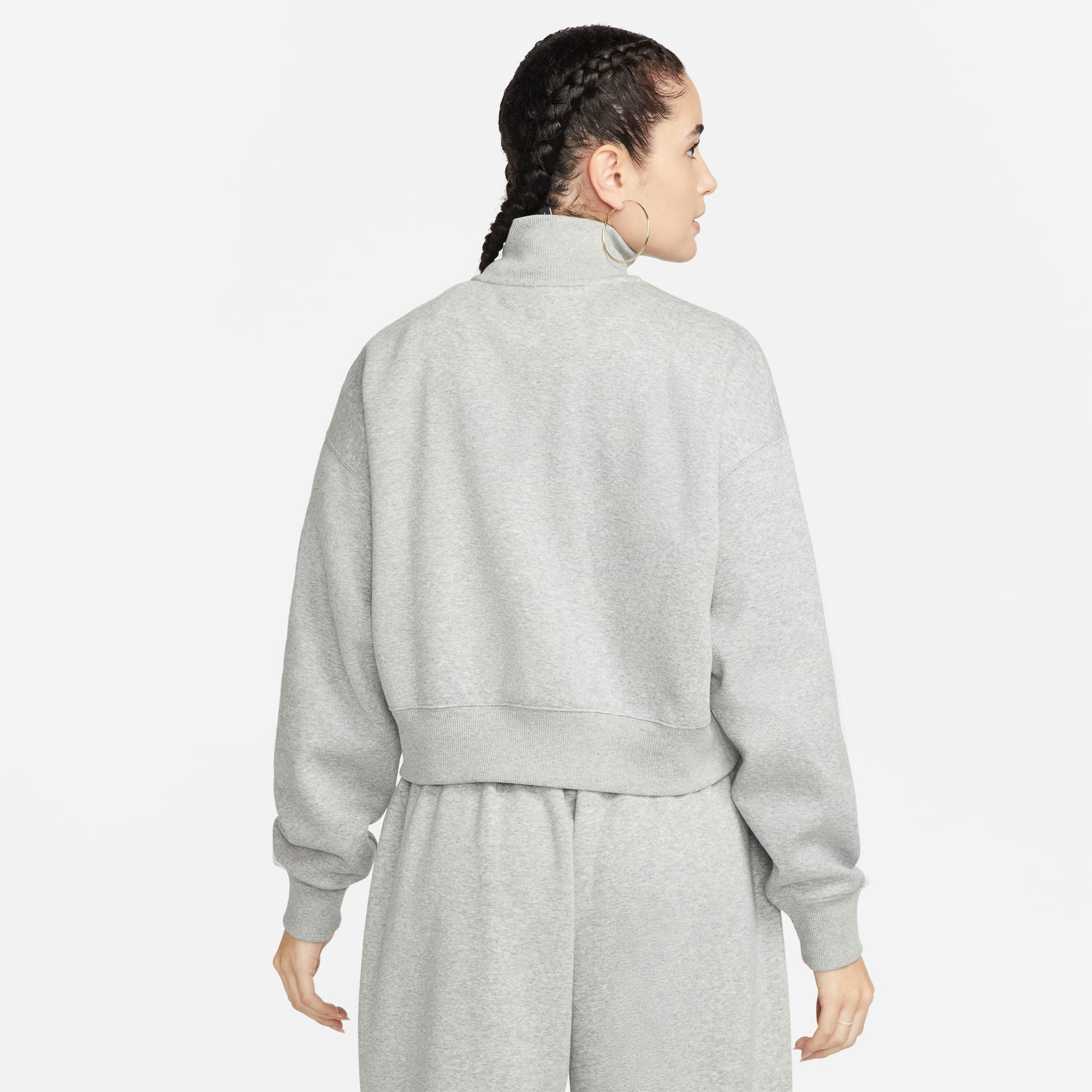 Nike Sportswear Fleecepullover Nike Damen Pullover Oversize 1/2-Zip Phoenix FL. Sweatshirt DQ5767