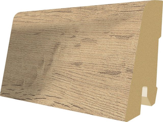 Megafloor Sockelleisten passend zum Laminat Megafloor M2 Classic, eiche hell (o. Abb.)