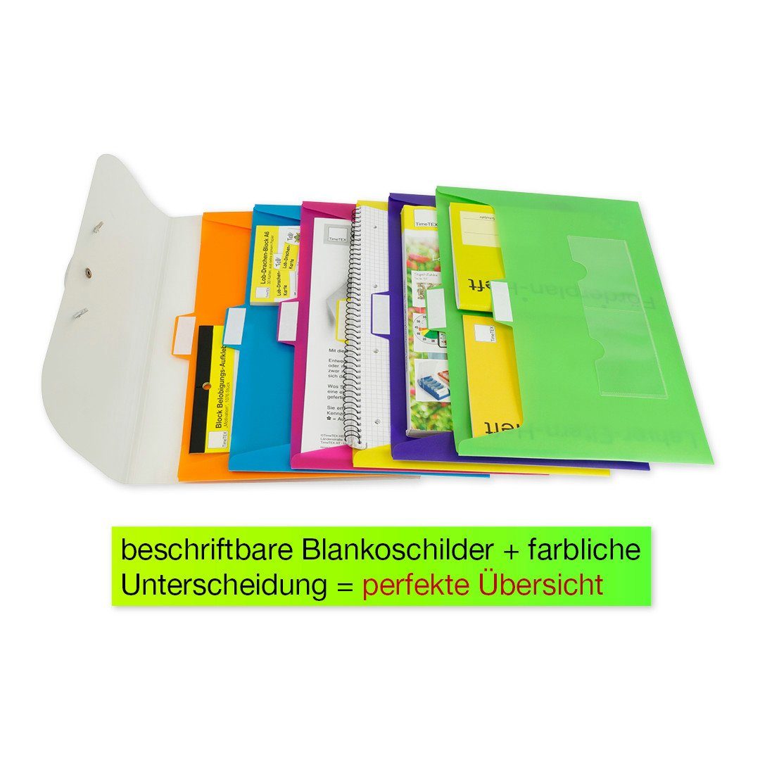 TimeTEX Dokumententasche Hänge-Orga-Mappe für A4, 7 günstig online kaufen