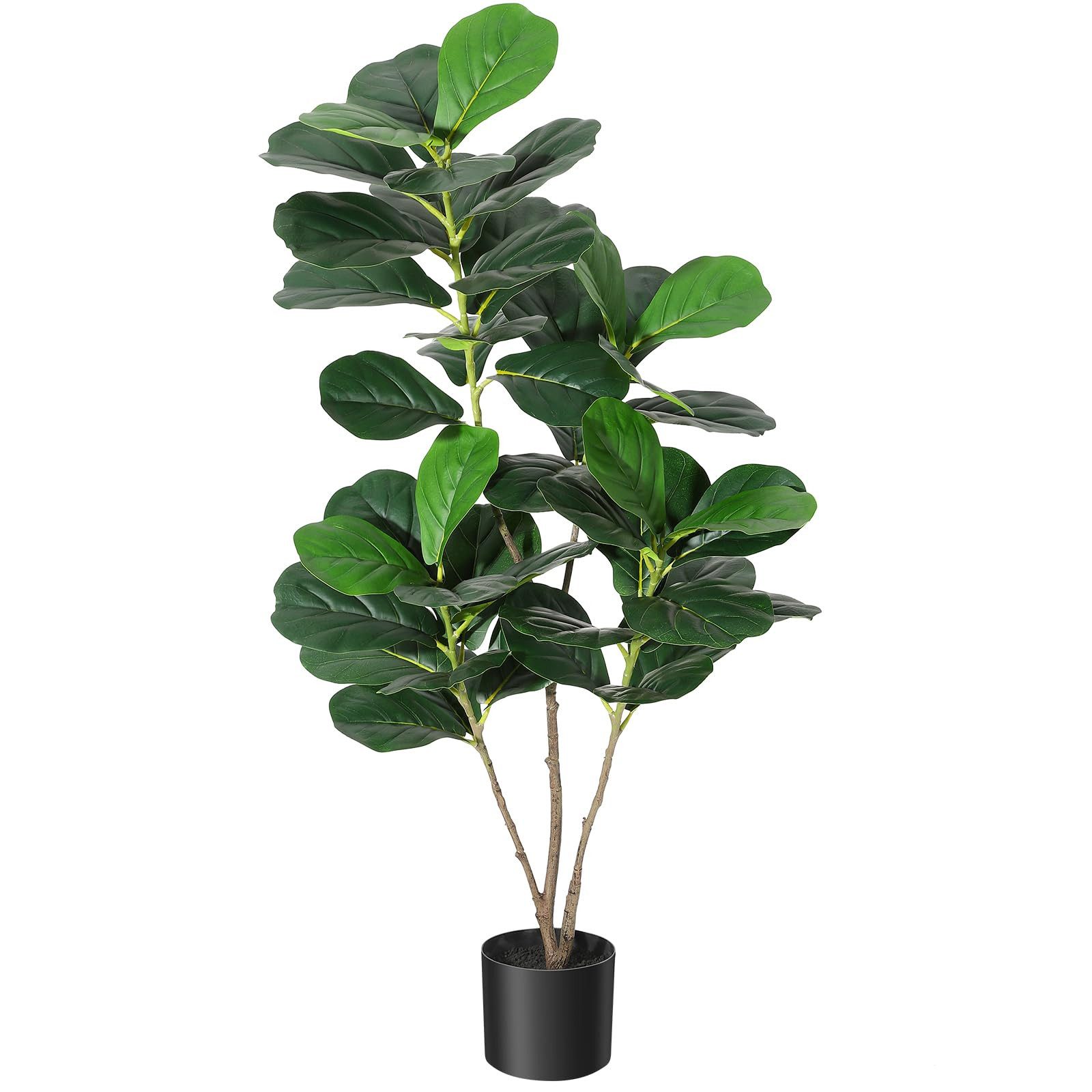 Kunstbaum Geigenblatt-Feigenbaum, künstliche Pflanze,Kunstpflanzen,Topf, GarveeMore, Höhe 120 cm