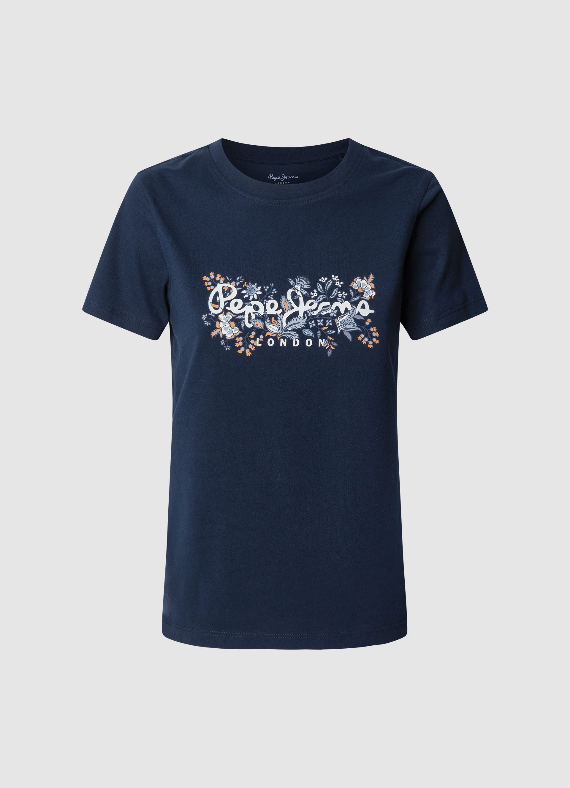 Pepe Jeans T-Shirt ROSALIND mit floralem günstig online kaufen