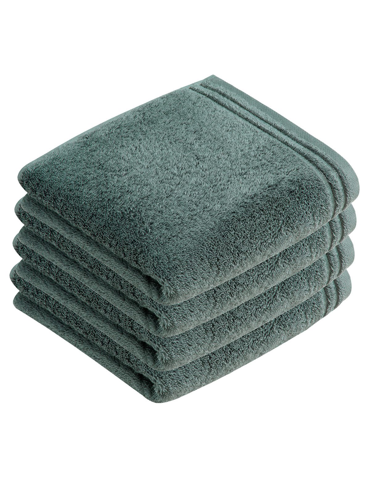 Vossen Полотенца 4er Pack Handtuch 60 x 110 cm Calypso feeling, Frottier (Spar-Set, 4-St), hohe Markenqualität