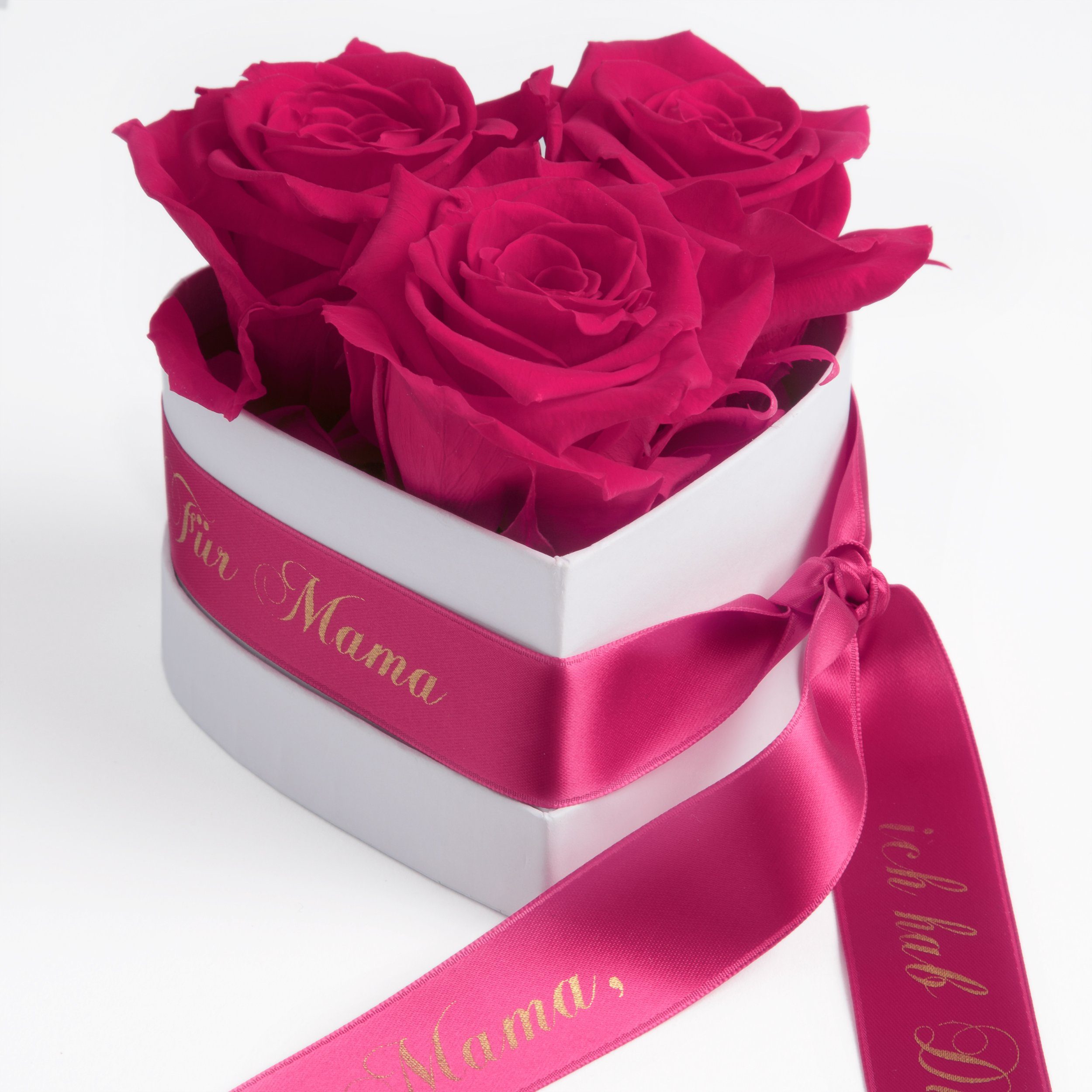 Künstliche Rosen Rosenbox Flowerbox 49 Kunstrosen Blumendeko Haltbare Rosen 