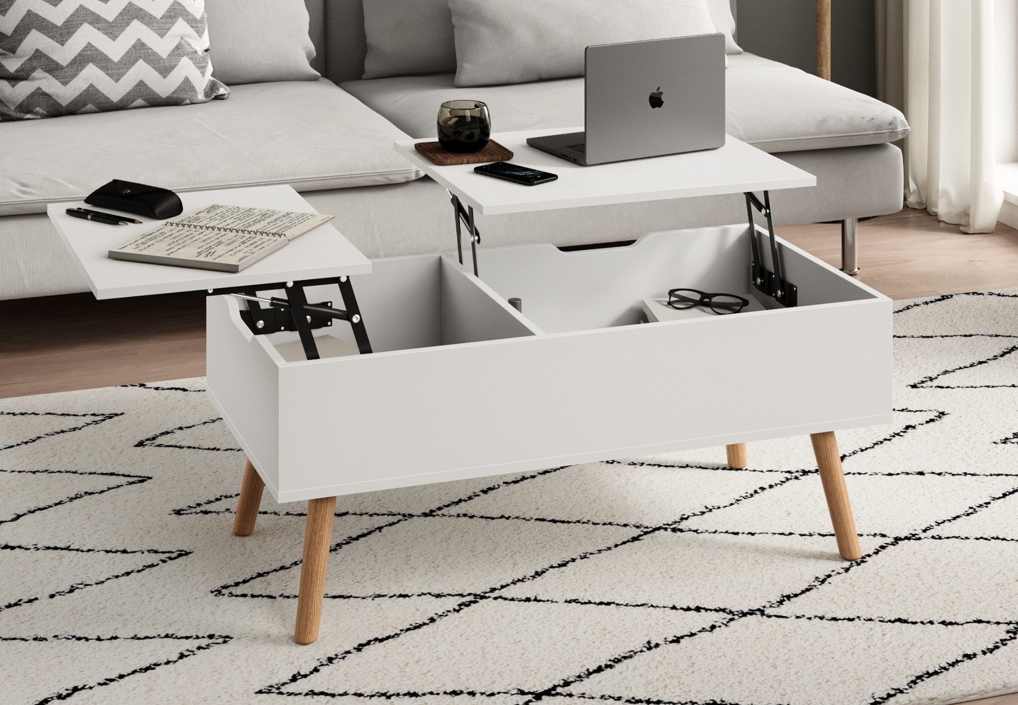 Home Collective Couchtisch Beistelltisch Wohnzimmertisch Tisch günstig online kaufen