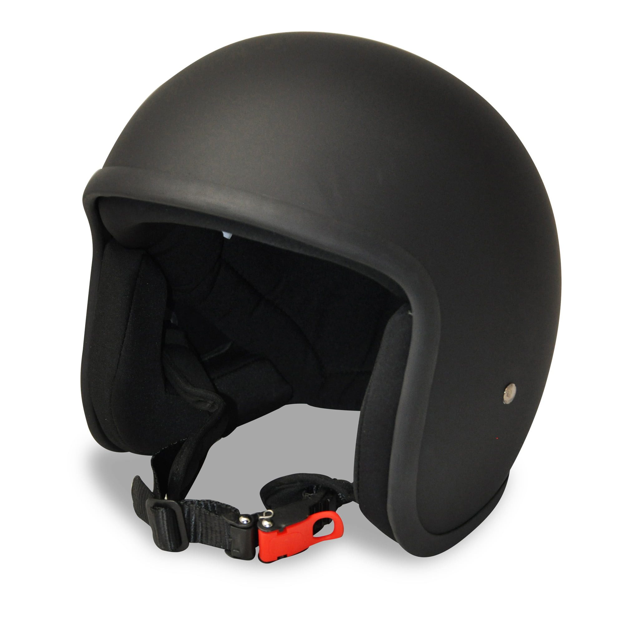 Alpha Speeds Motorradhelm ATELIER — Classic Noir, Jet-Helm • Fiberglas • Matt Schwarz, nur ca. 800 g, inkl. herausnehmbare Wangenpolster, Slim & Smart Fit