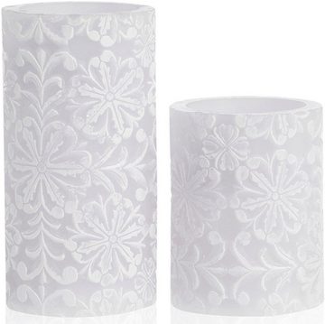 Pauleen LED-Kerze Wachskerze Little Lilac Candle 2er Set (2-tlg)