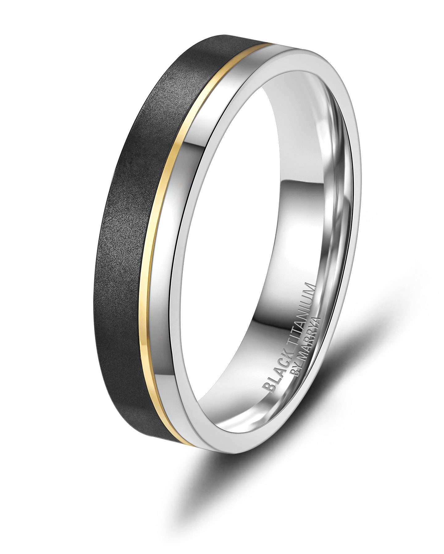MARRYA Partnerring BLACK TITANIUM by MARRYA