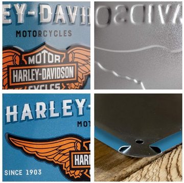 Nostalgic-Art Metallschild Hängeschild - Harley-Davidson - Harley-Davidson Logo