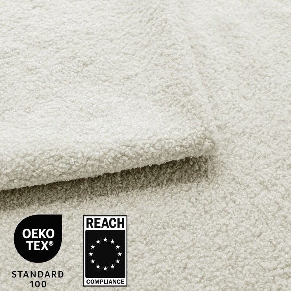 LuMali Kissenbezüge Bouclé 2er-Set, Dekokissenhülle, Weich & langlebig, mit günstig online kaufen