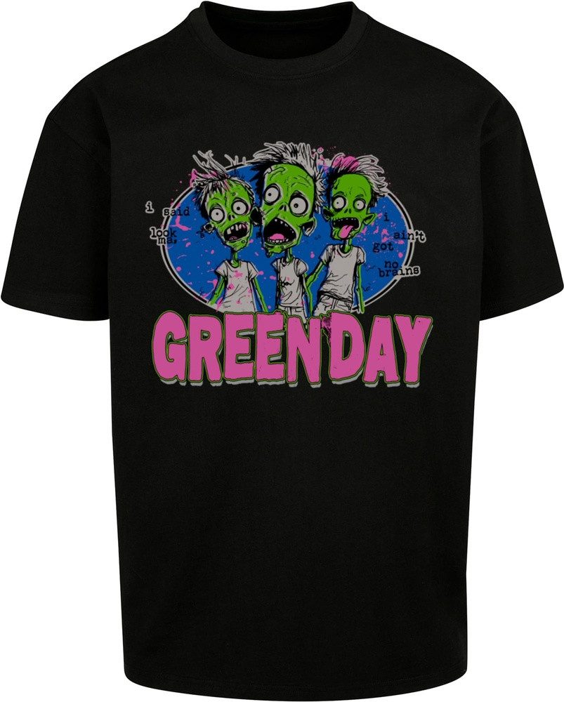 T-Shirt Green Day Zombie Oversized Tee
