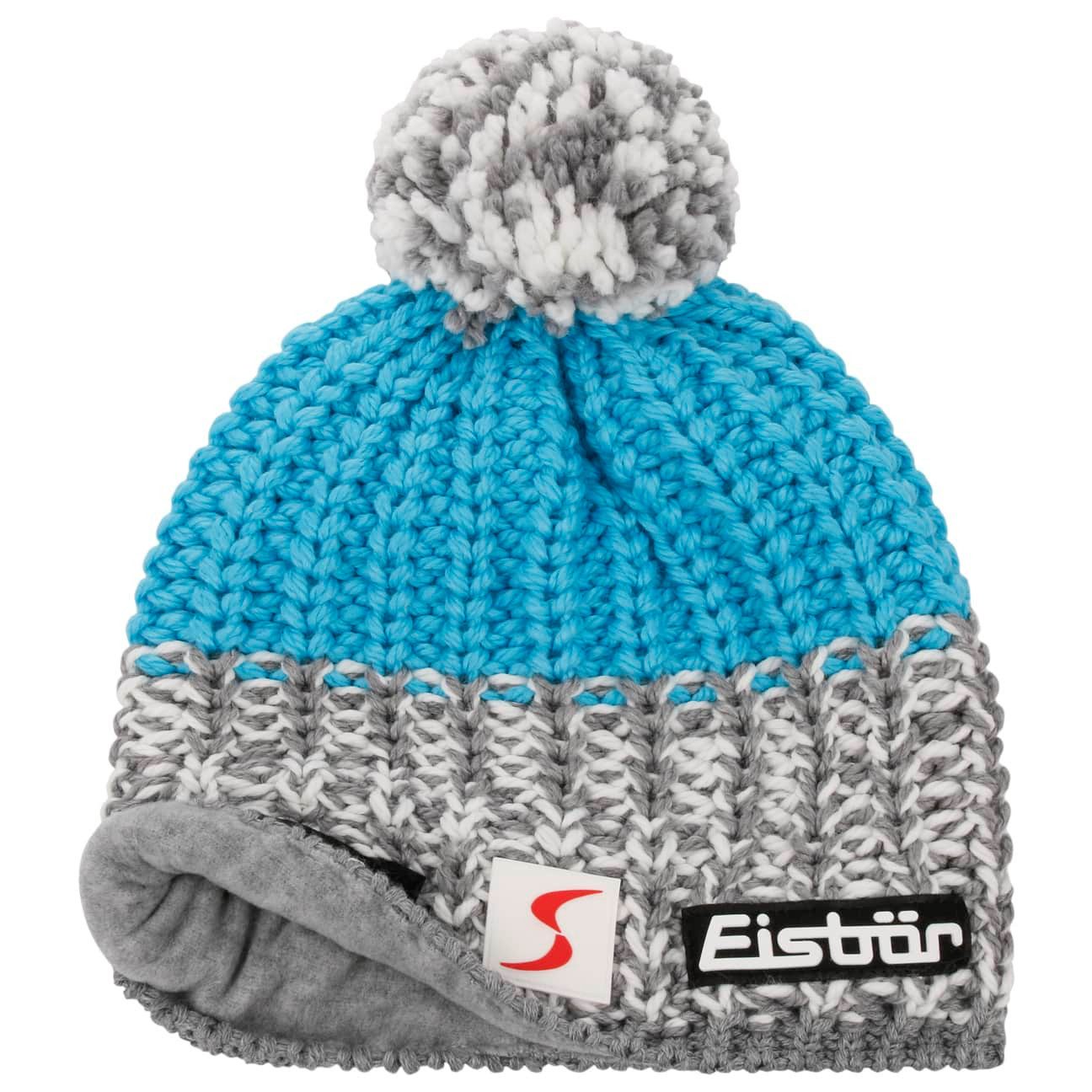 Eisbär Bommelmütze (1-St) Strickmütze mit Futter, Made in the EU günstig online kaufen