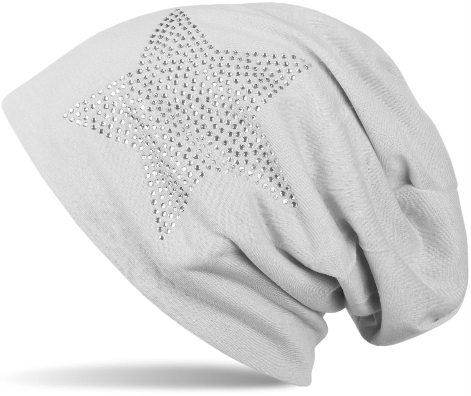 styleBREAKER Beanie Leichte Beanie mit Strass Stern (1-St) günstig online kaufen