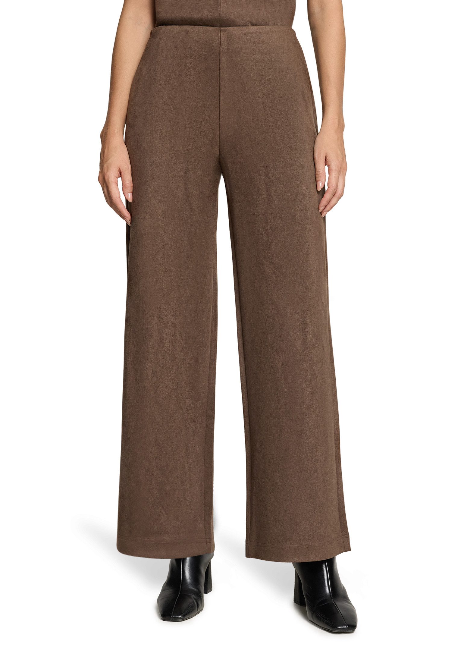 Stoffhose Damen mit weitem Bein