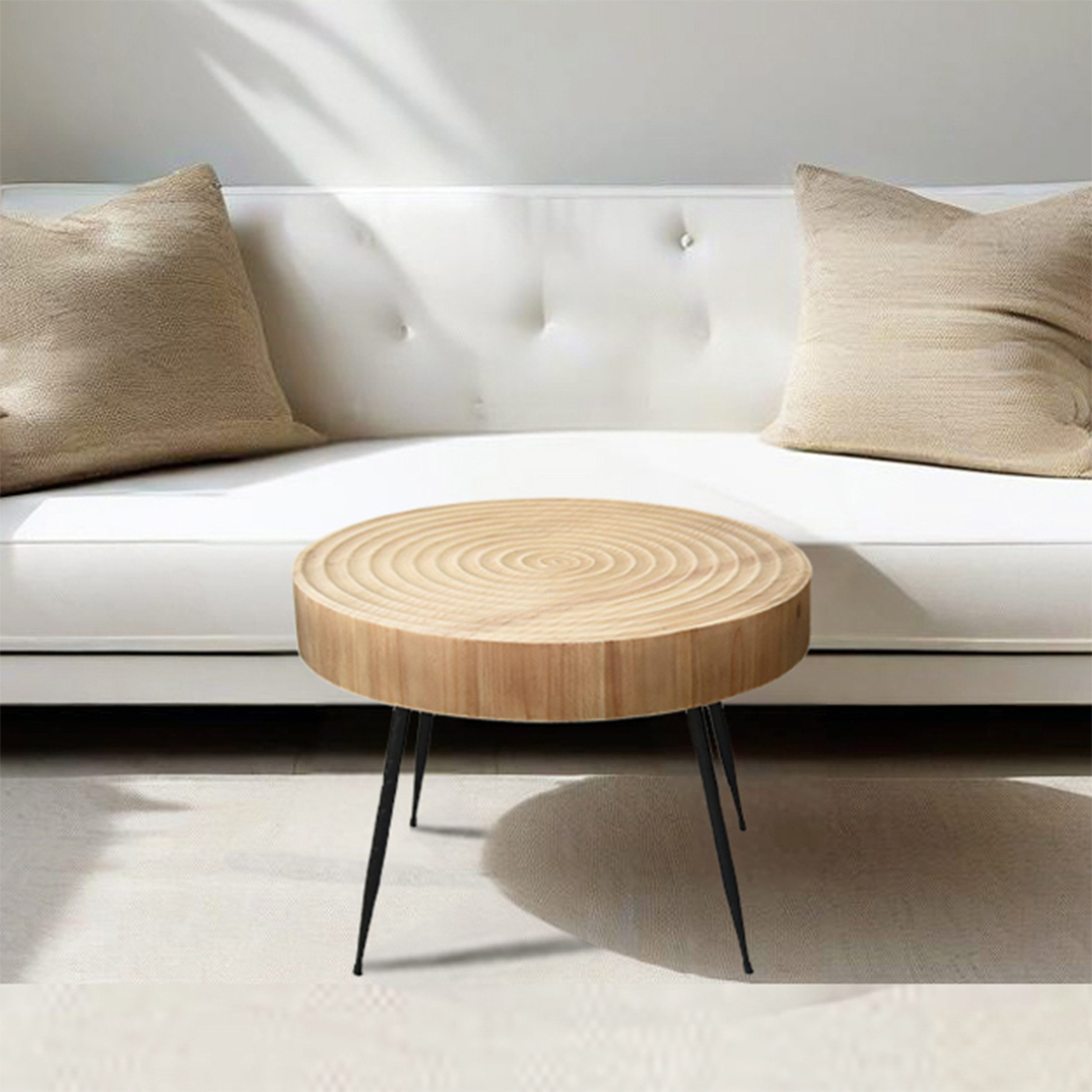 Art Leon Couchtisch GR-JY1450-8613 (Couchtisch Rund günstig online kaufen