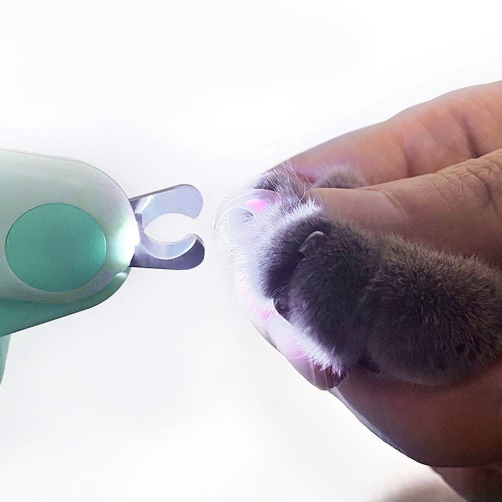 Nagelknipser Nagelknipser Licht und Katzen,Hunde,mit Katde Pflegewerkzeug für Trimmer,