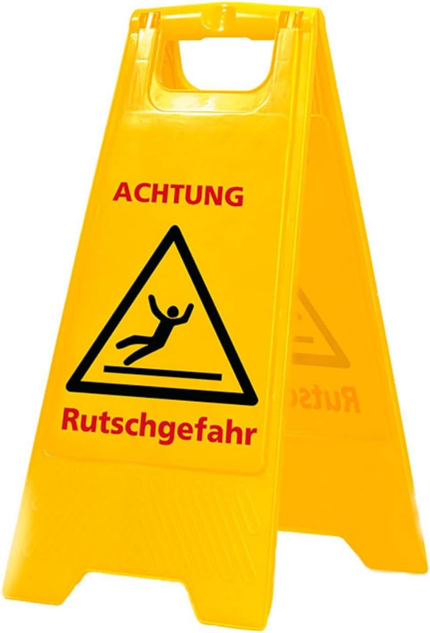 Warnschild Warnschild "Achtung Rutschgefahr"