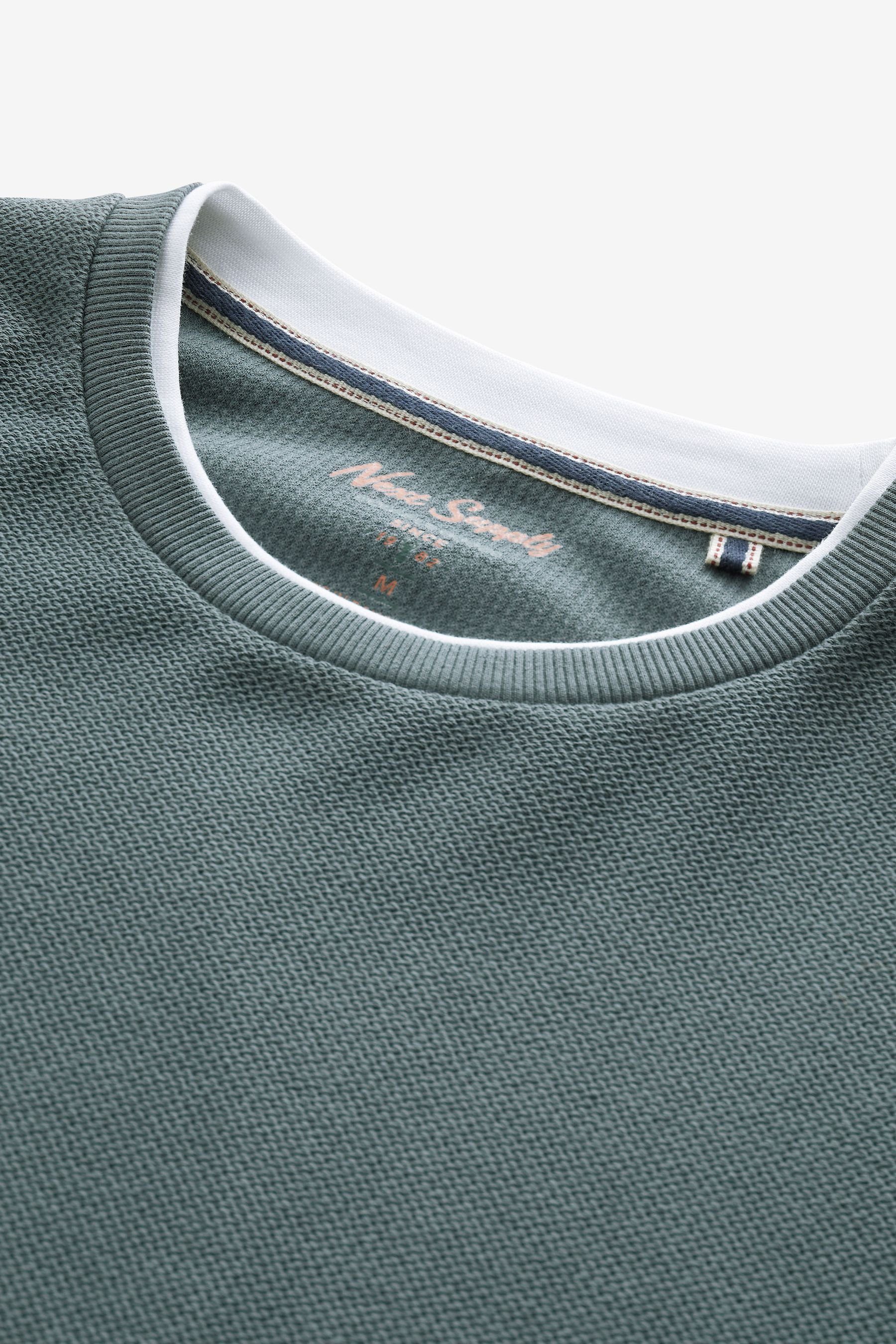 T-Shirt Lagenlook Green im Next T-Shirt (1-tlg) Langärmeliges