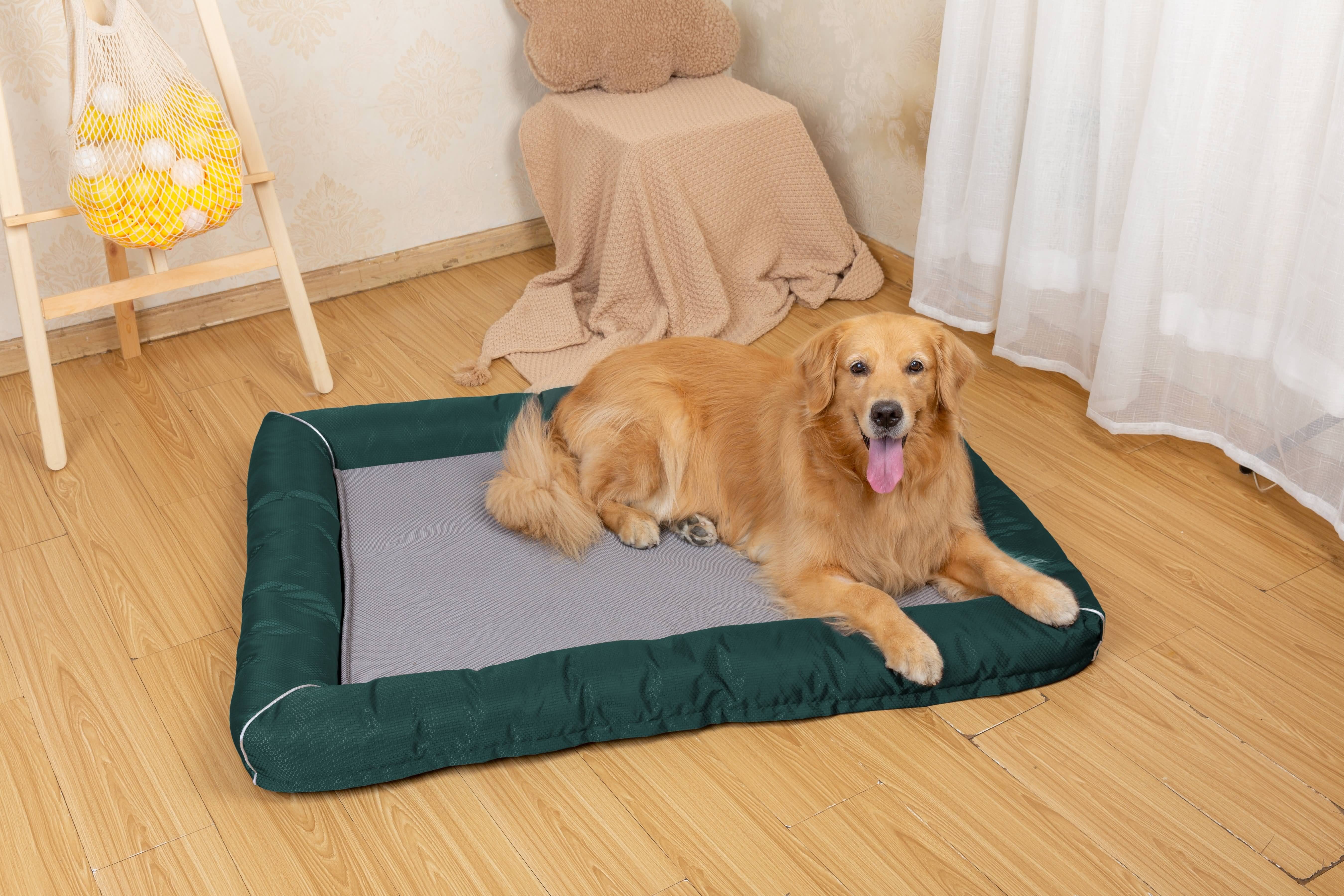 RAIKOU Hundematte Hundebett Hundesofa Katzenbett Tierbette Bezug abnehmbar