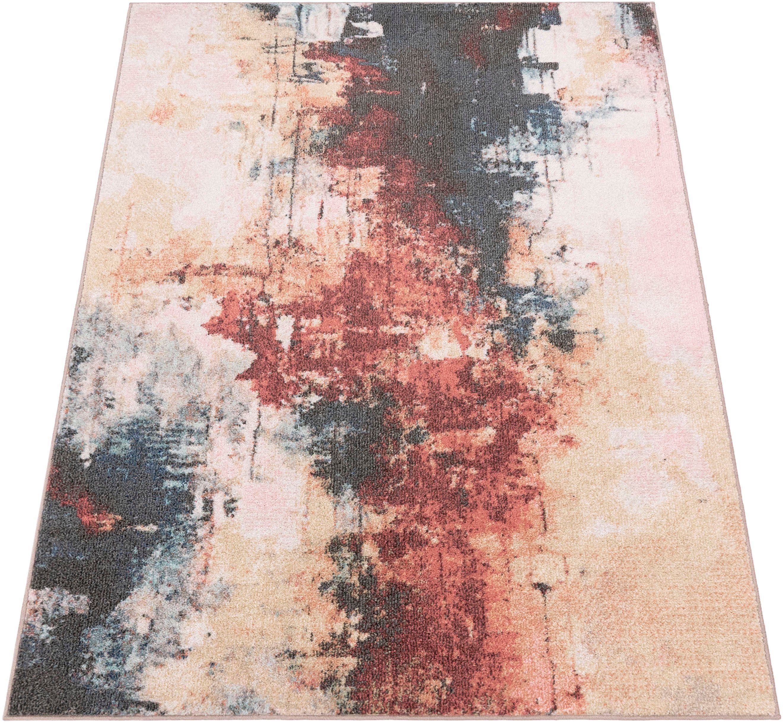 Paco Home Teppich Ryan 934, rechteckig, Höhe: 12 mm, Kurzflor, modernes abs günstig online kaufen