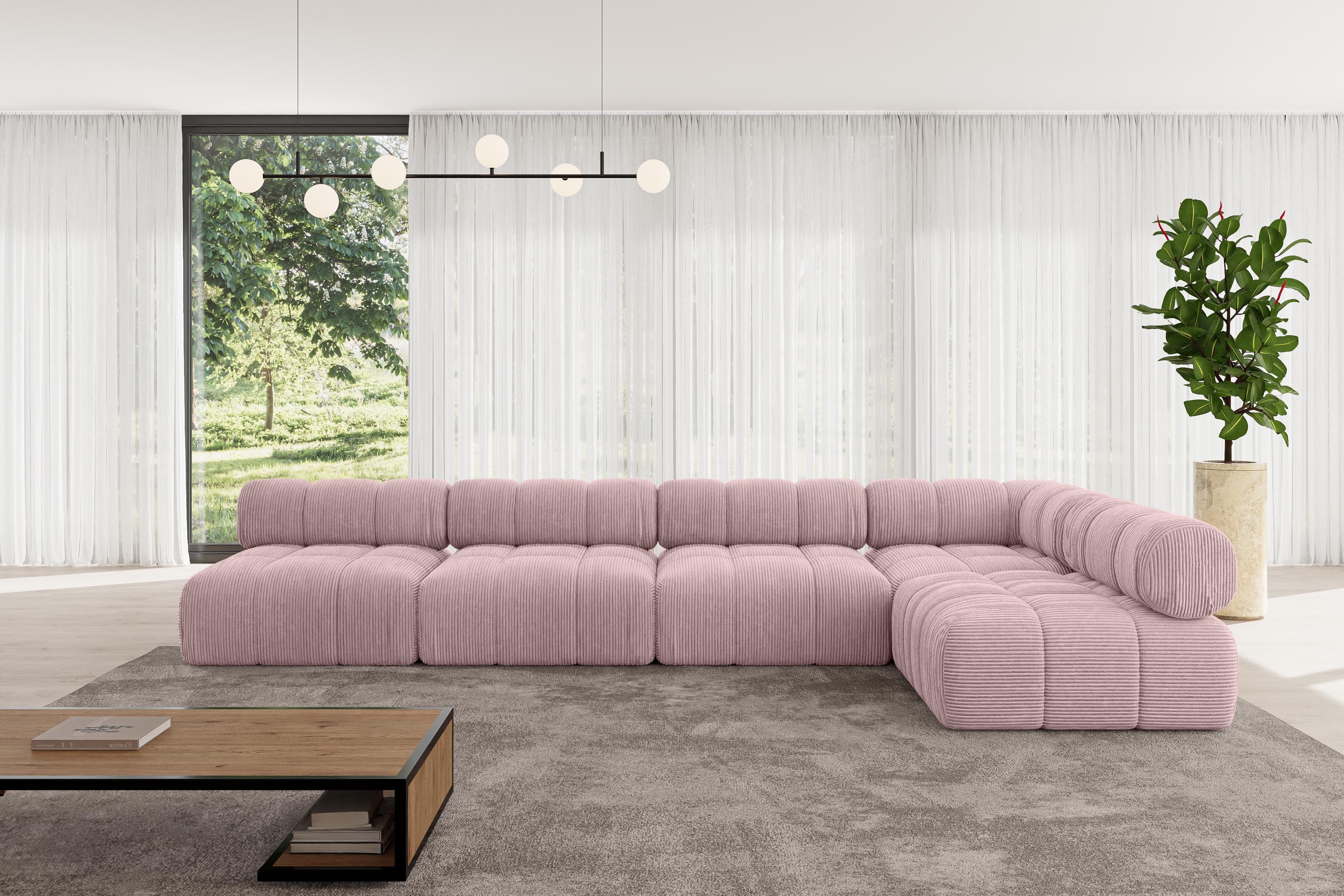 ALTDECOR Ecksofa Samaro-L3, Sofa Praktische Bequeme günstig online kaufen
