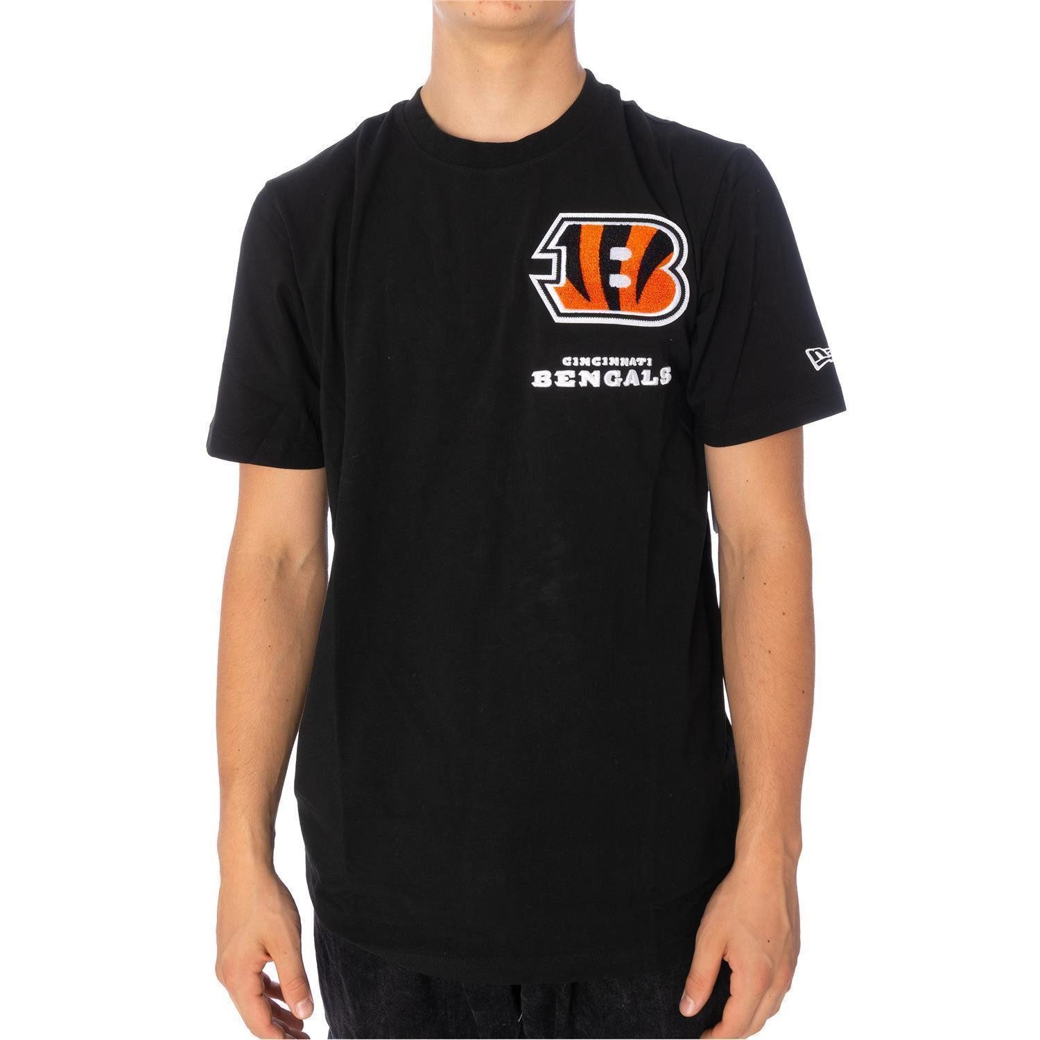 New Era T-Shirt T-Shirt New Era Logoselect Cincinnati Bengals (1-tlg) "Cincinnati Bengals" Logo-Stitch auf der Vorderseite