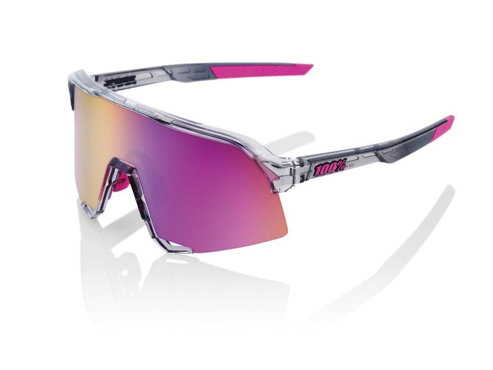 Sportbrille 100% S3 - Mirror Lens unis Tokyo Nights / Transl. Grey - Performance-S