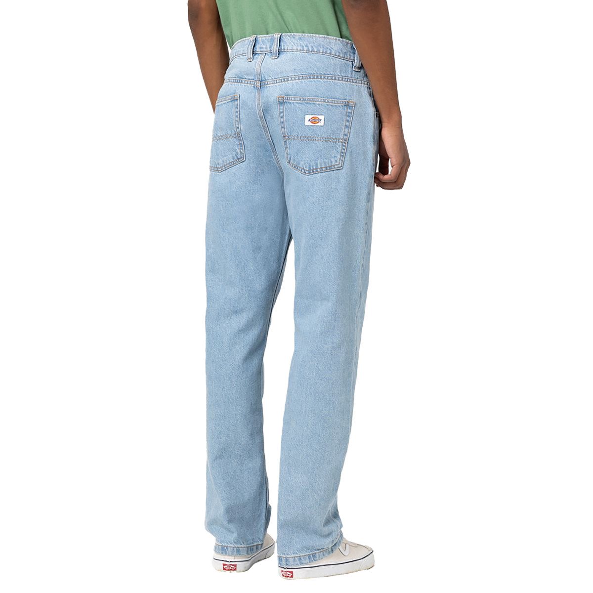 Dickies 5-Pocket-Jeans Thomasville Gewebtes Dickies Label auf der Gesäßtasche