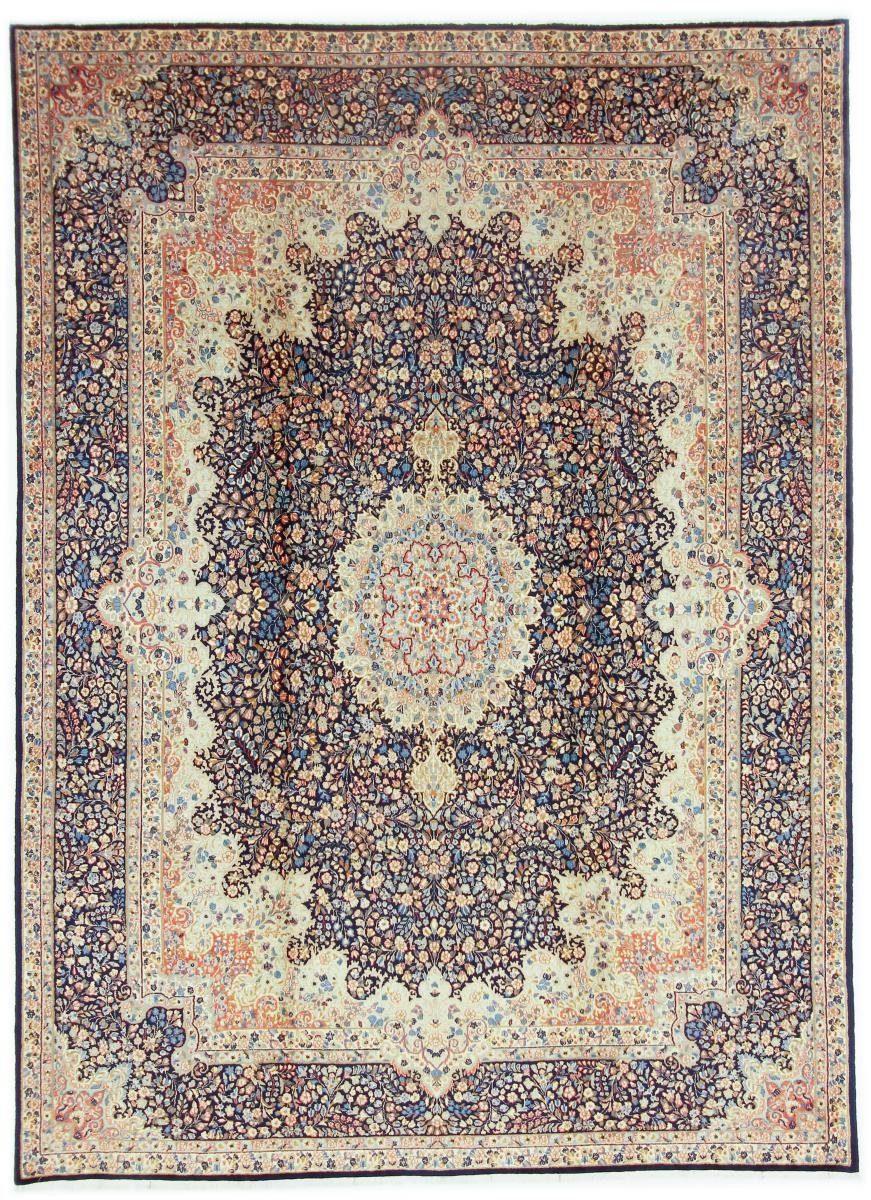 Orientteppich Kerman Rafsanjan Sherkat Farsh 241x338 Handgeknüpfter Orientteppich, Nain Trading, rechteckig, Höhe: 12 mm