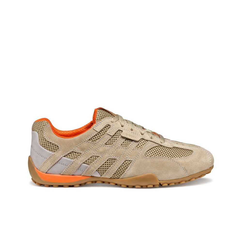 Geox Geox - U SNAKE ORIGINAL - Beige Schnürschuh