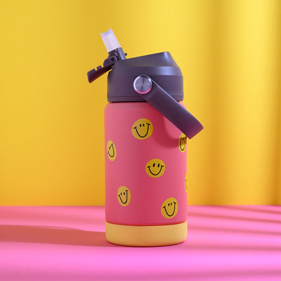 suebidou Trinkflasche Edelstahl Flasche aus hochwertigem 18/8 Edelstahl 350 l, nachhaltig, kreativ