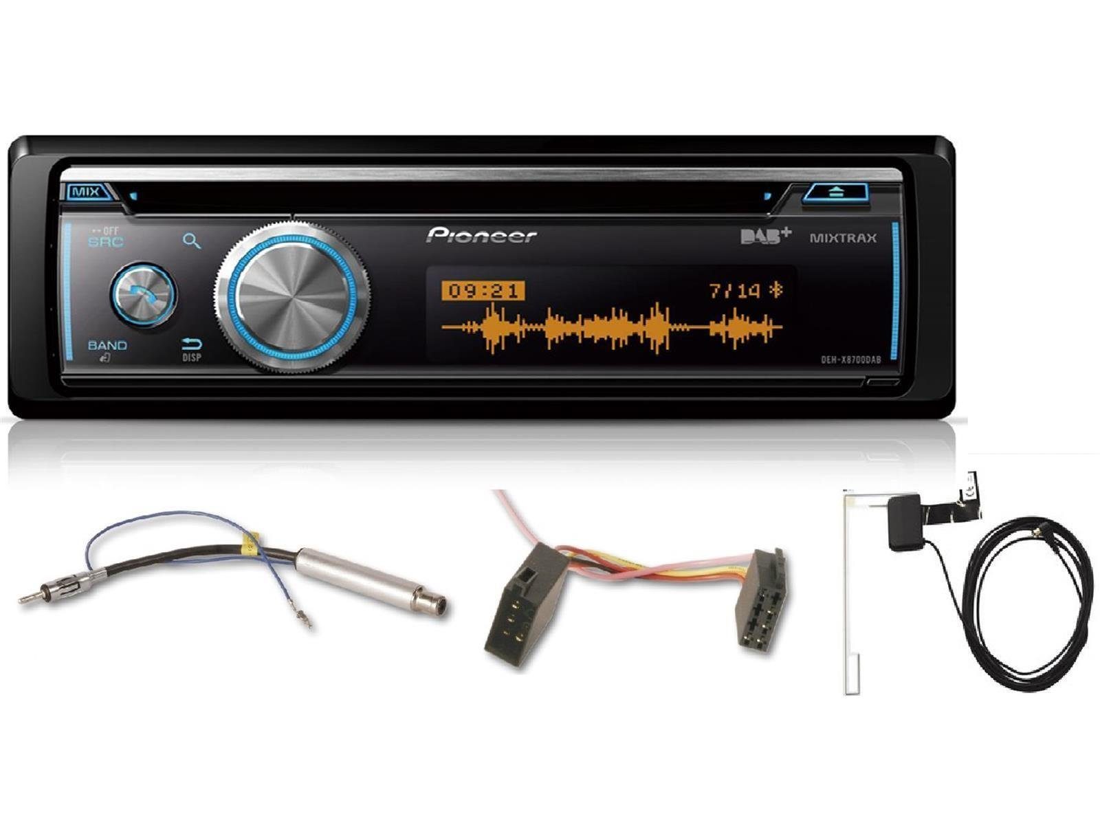 DEH-X8700DAB Radioset Pioneer Autoradio 4 Pioneer Golf VW