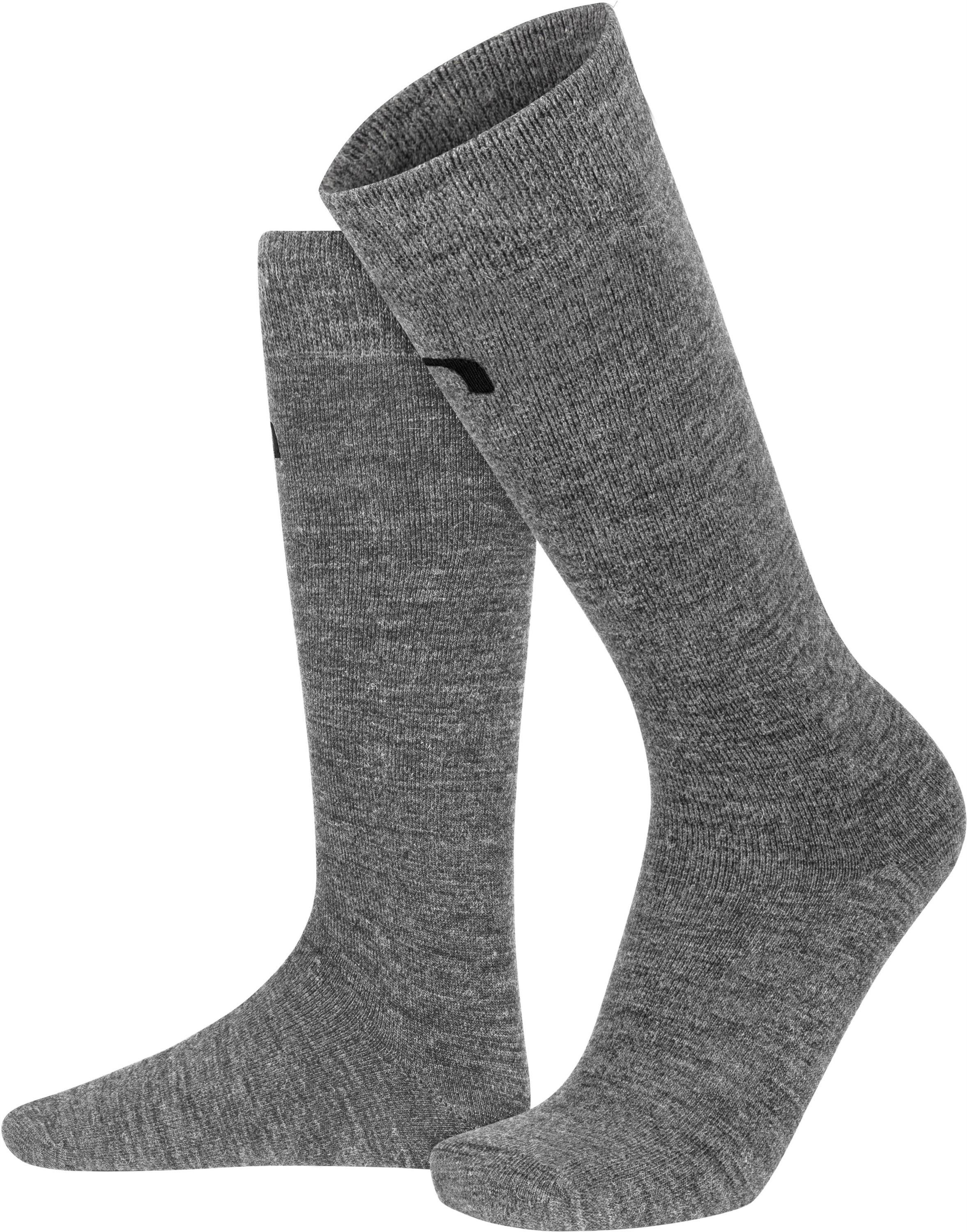 Thermosocken 2 Businesskniestrumpf aus Merinowolle