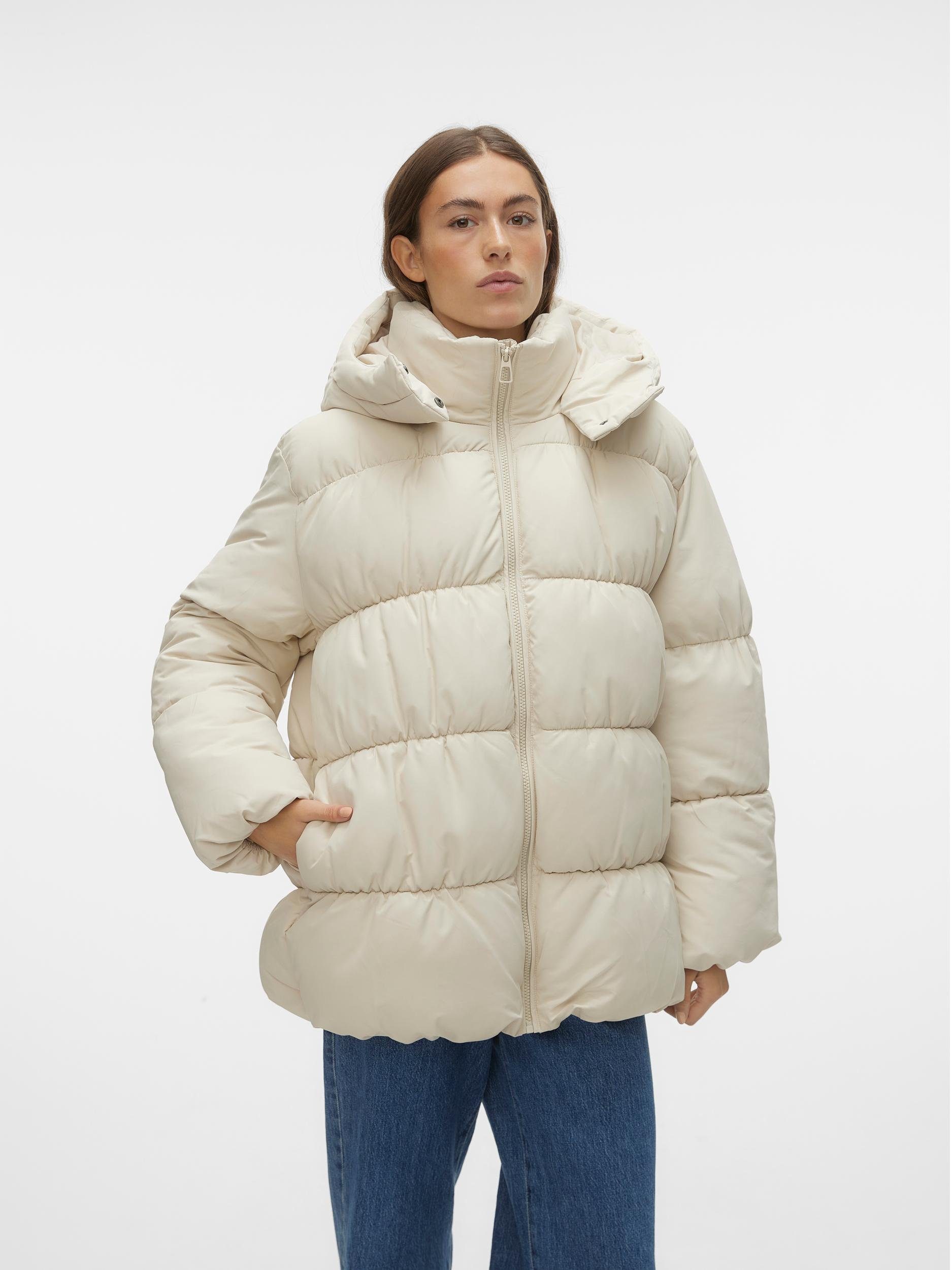 Vero Moda Steppjacke VMNIO JACKET NOOS, Aus pflegeleichter und wärmender  Steppware