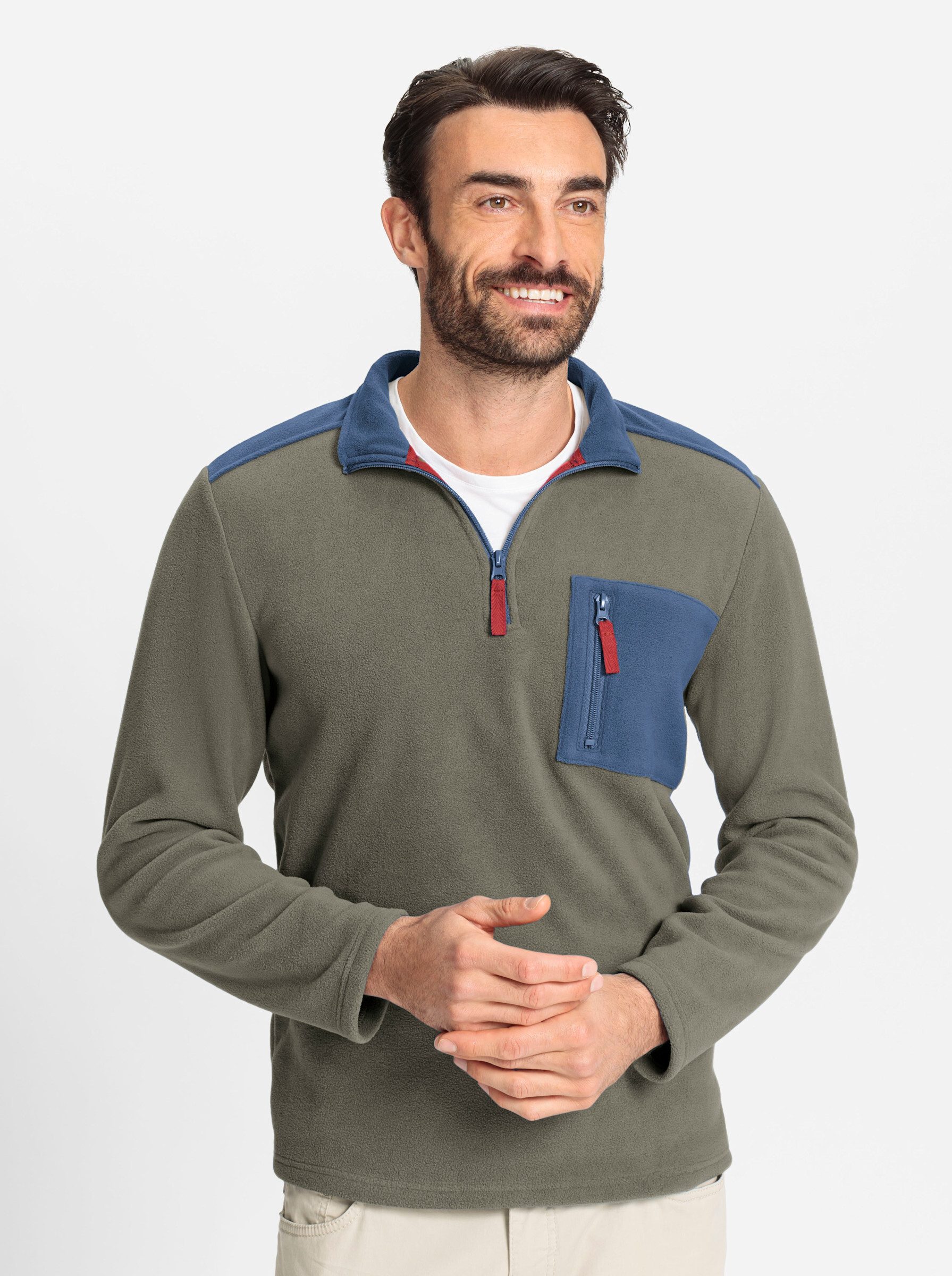 Witt Funktionsjacke Fleece-Shirt Langarm