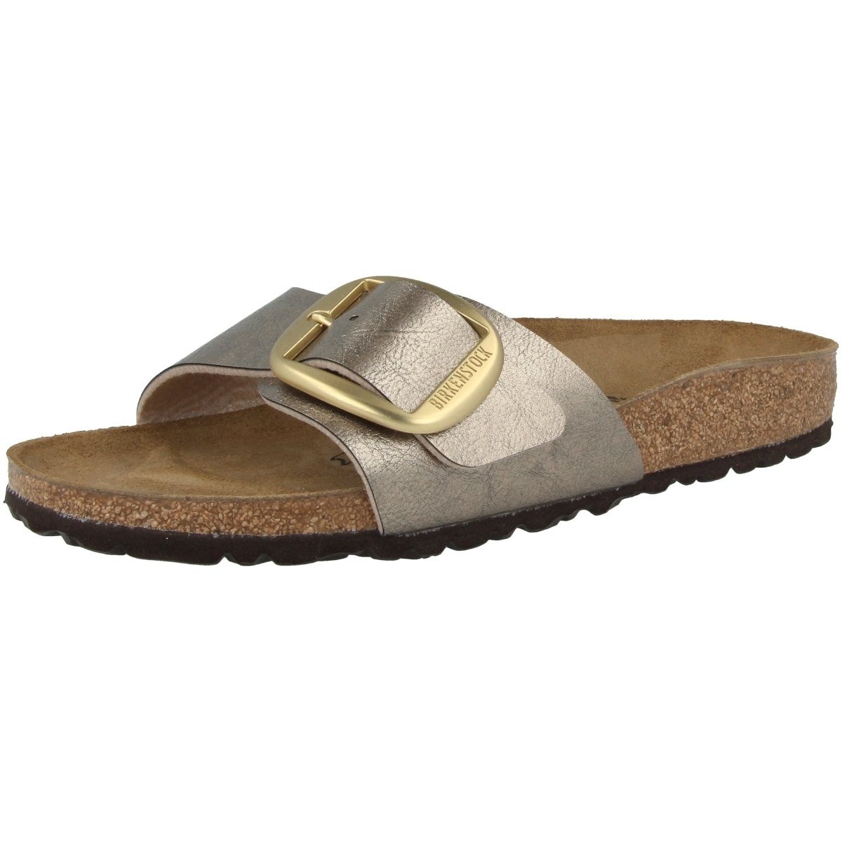 Birkenstock Madrid Big Buckle Birko-Flor Schmal Damen Pantolette Hausschuhe, Sandaletten, Mules, Pantoffeln, Slipper
