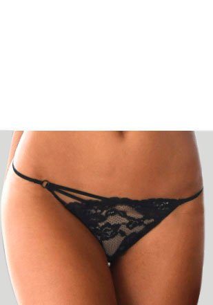 LASCANA String aus leicht transparenter Spitze