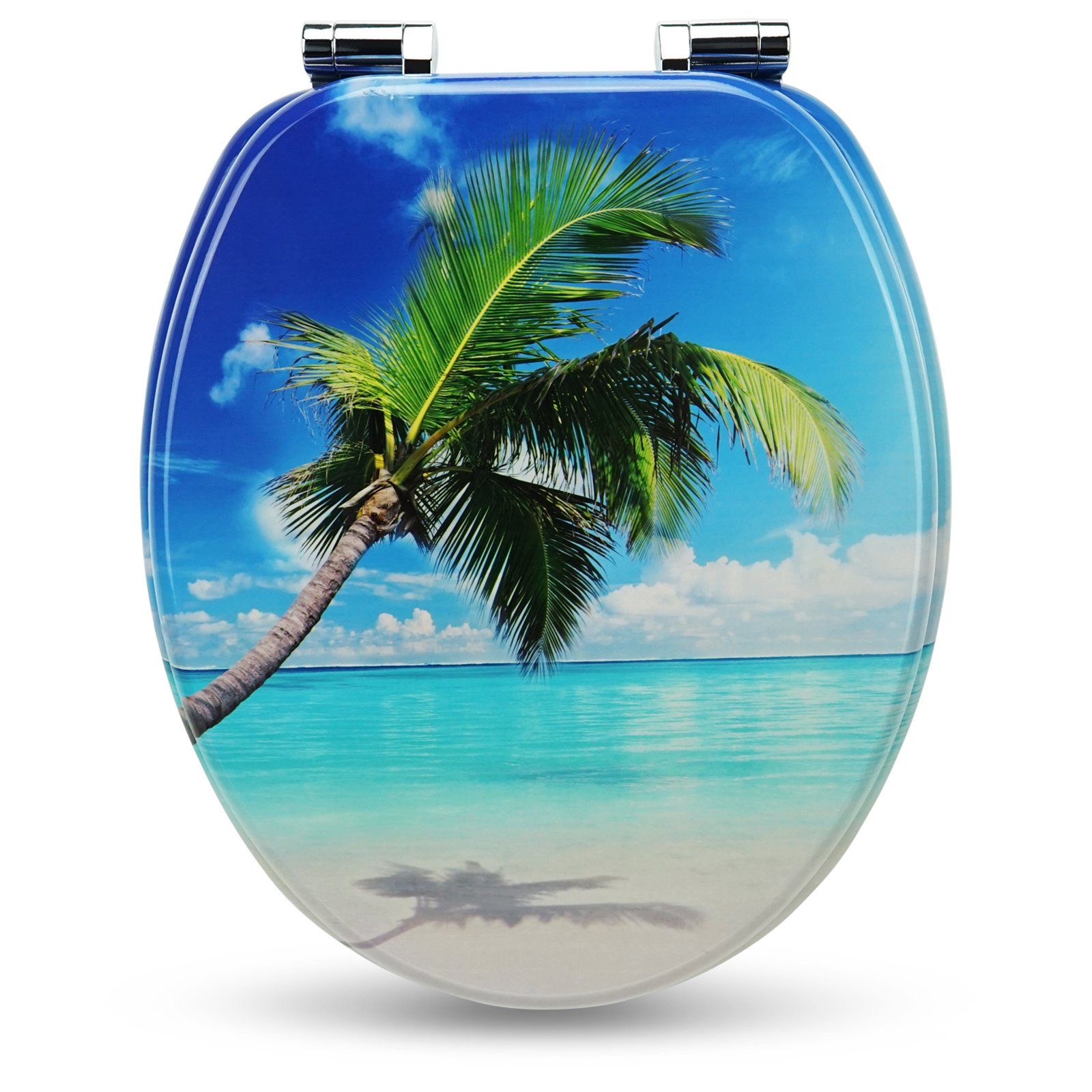 Sanfino WC-Sitz „Palm“ hochwertiger Toilettendeckel mit günstig online kaufen