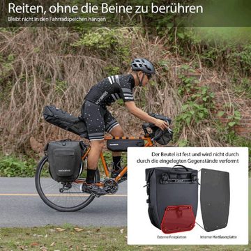 ROCKBROS Gepäckträgertasche, 100% wasserdichte Hinterradtaschen (Transporttasche für eBike