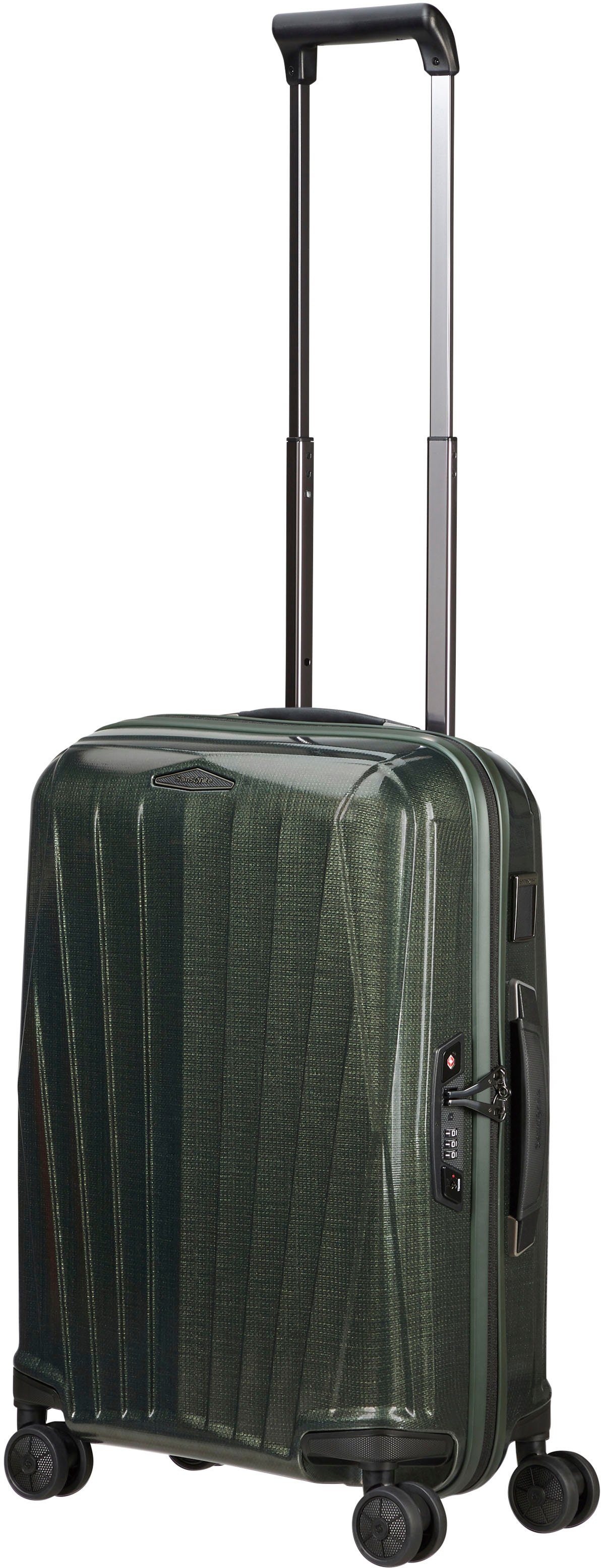 Samsonite Hartschalen-Trolley MAJOR-LITE, verschiedene Größen und Farben, 4 Rollen, mit Adressanhänger, mit Raumteiler, Packriemen und Trennpolster