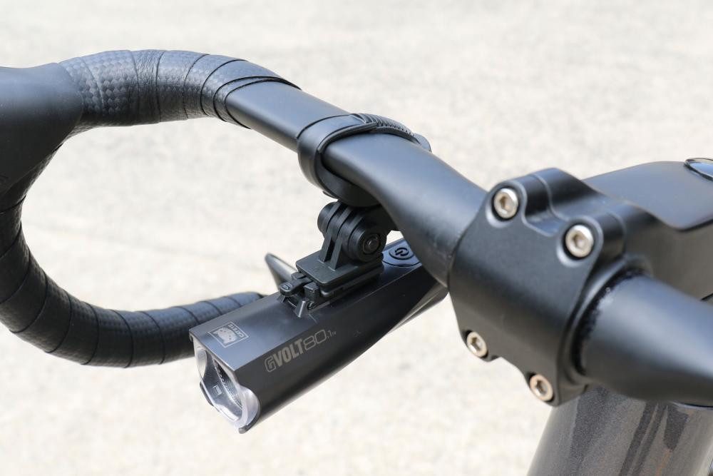 Cateye Fahrradbeleuchtung CATEYE Halterung H-34N AERO One-Size - stabile Aero-Lenker-Montage