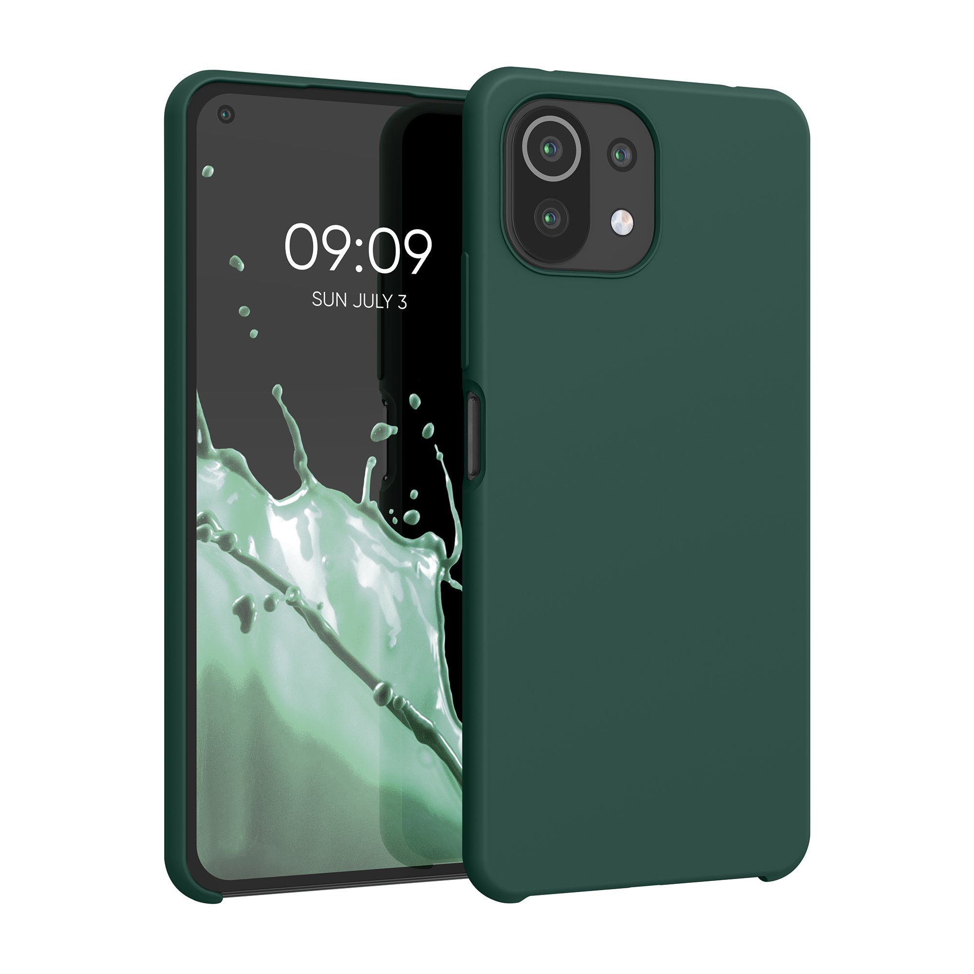 kwmobile Handyhülle Handyhülle für Xiaomi 11 Lite (5G) NE / Mi 11 Lite (5G) Hülle, Weiches Handy Silikon Case - Schutzhülle Cover