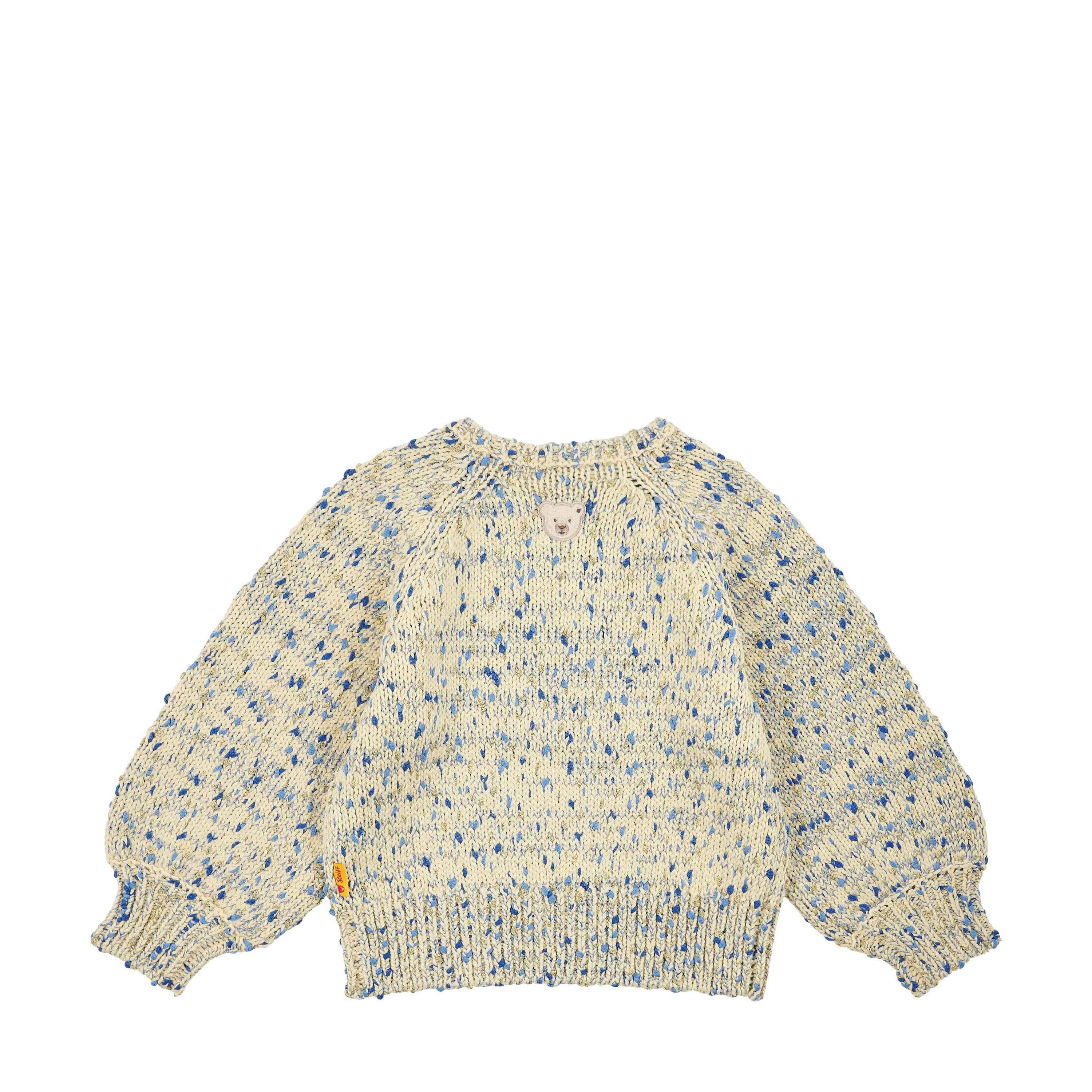 Steiff Rundhalspullover Pullover Woof & Fluff